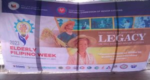 JOINING THE CELEBRATION FOR THE ELDERLY FILIPINO WEEK.